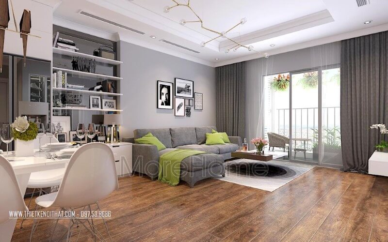 Sofa chung cư hiện đại